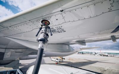 Aircraft refueling with Jet A1 Fuel